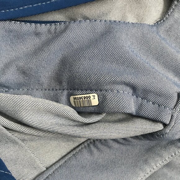 Lululemon Blue Torouser Pants Pleated Front Ankle Crop Womens M - Picture 7 of 10